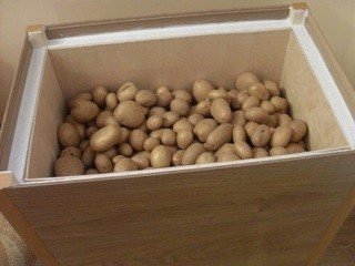 Ящик для хранения картошки в квартире